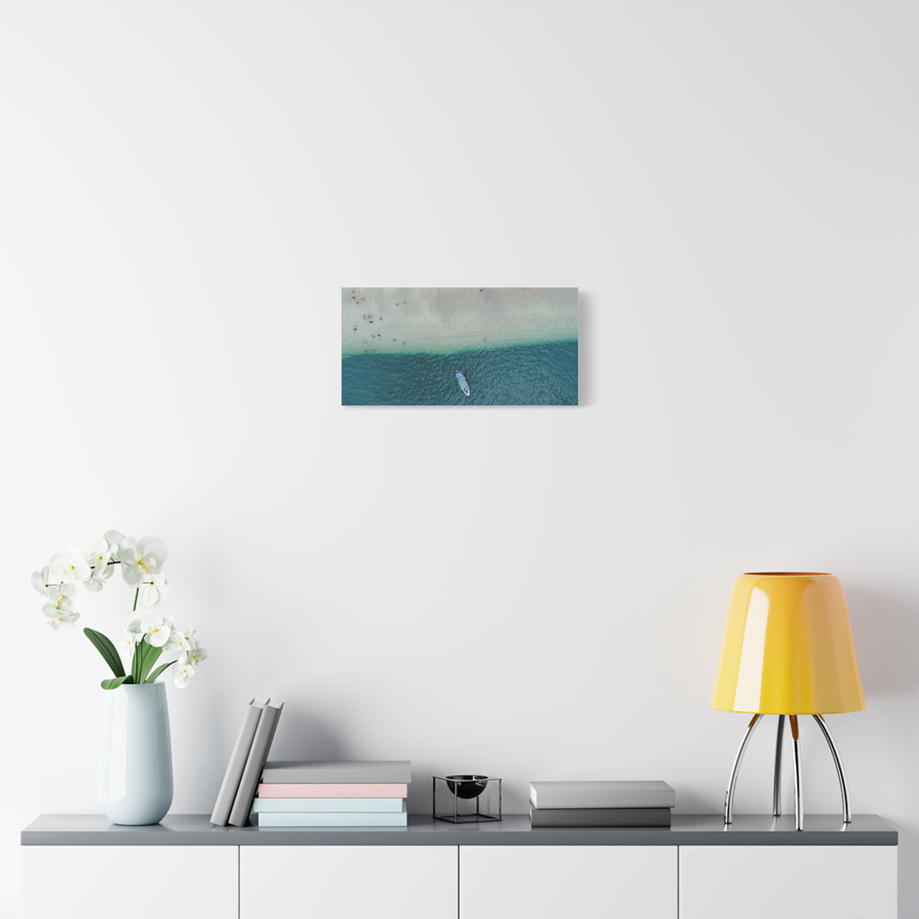 Floating in the Sea, Playa Conchal - Matte Canvas