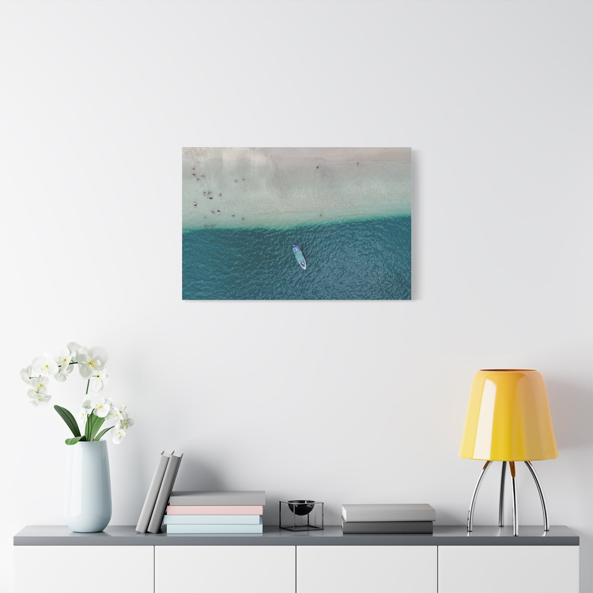 Floating in the Sea, Playa Conchal - Matte Canvas