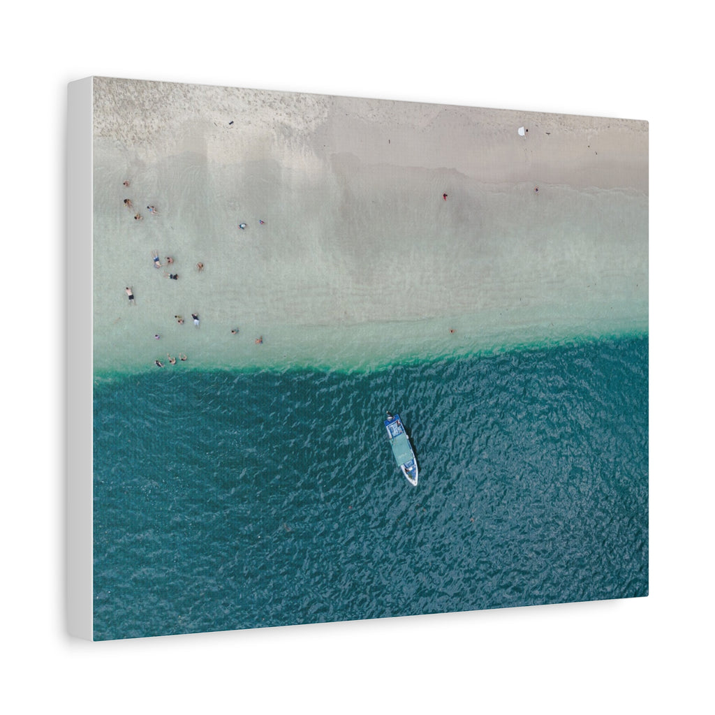 Floating in the Sea, Playa Conchal - Matte Canvas