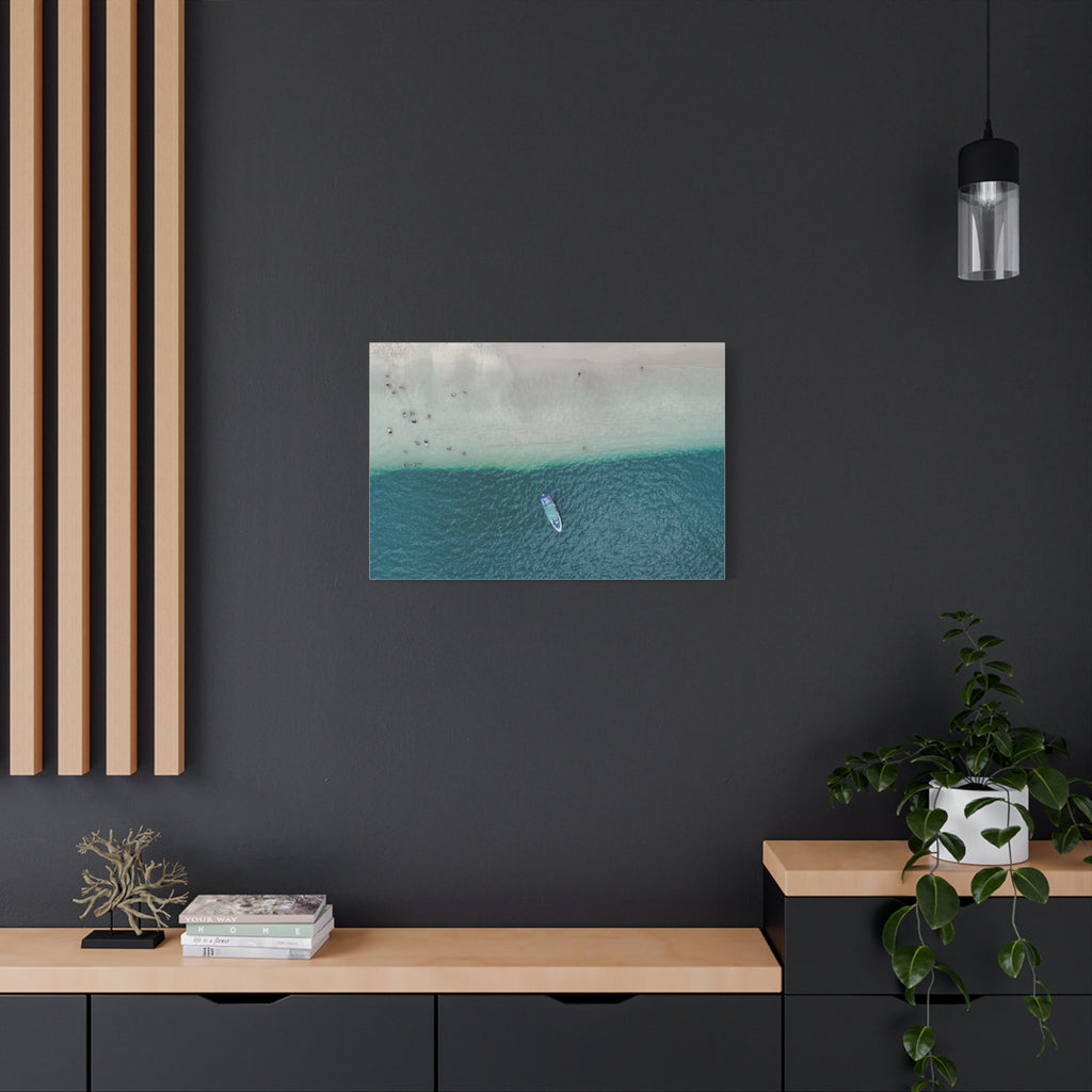 Floating in the Sea, Playa Conchal - Matte Canvas