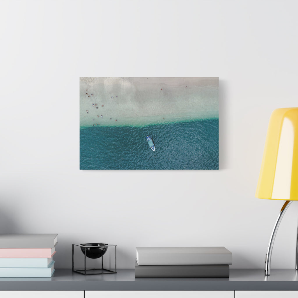 Floating in the Sea, Playa Conchal - Matte Canvas