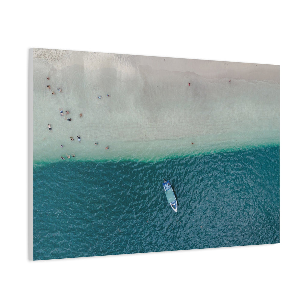 Floating in the Sea, Playa Conchal - Matte Canvas