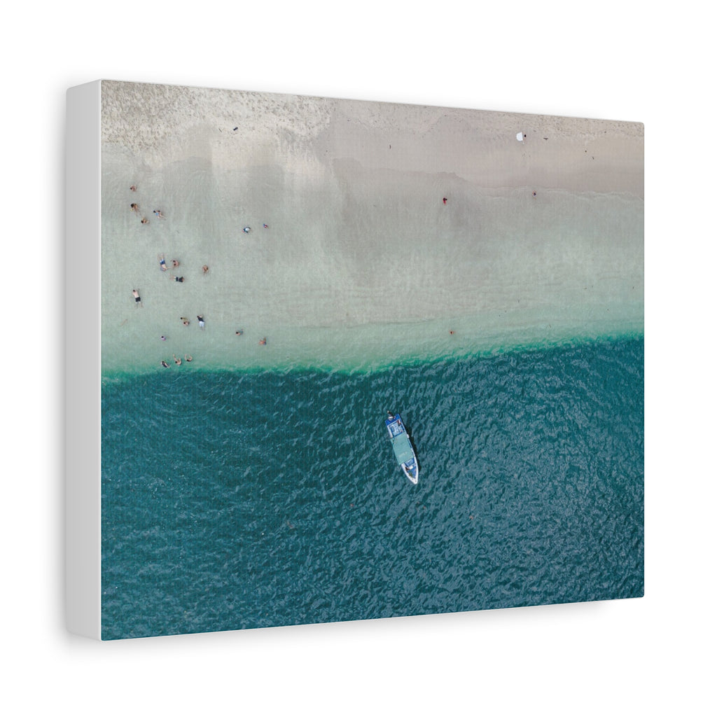 Floating in the Sea, Playa Conchal - Matte Canvas