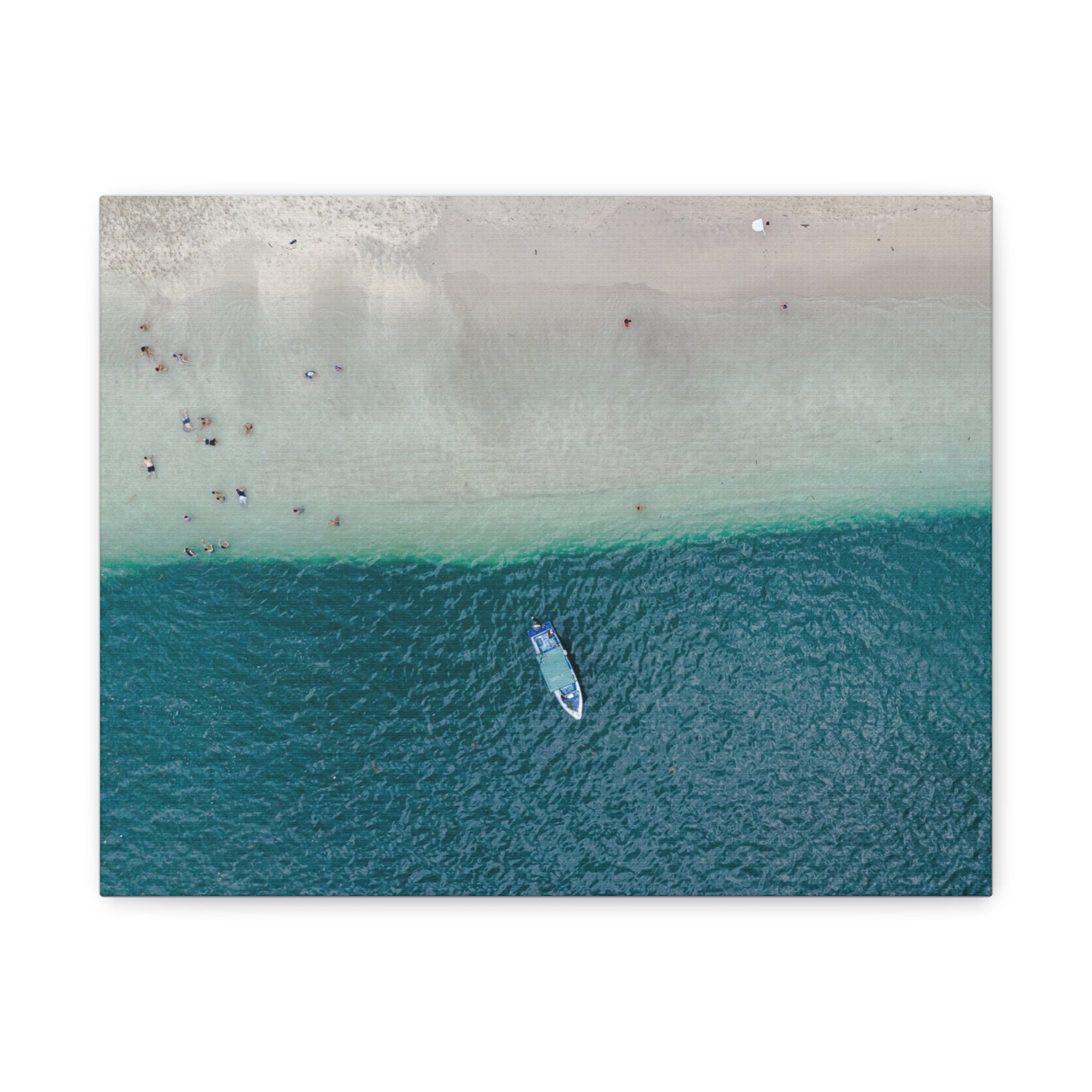 Floating in the Sea, Playa Conchal - Matte Canvas