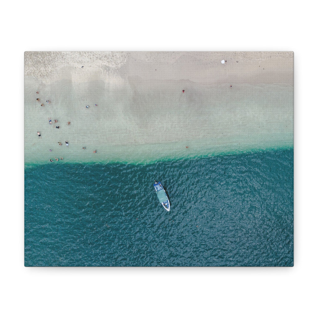 Floating in the Sea, Playa Conchal - Matte Canvas