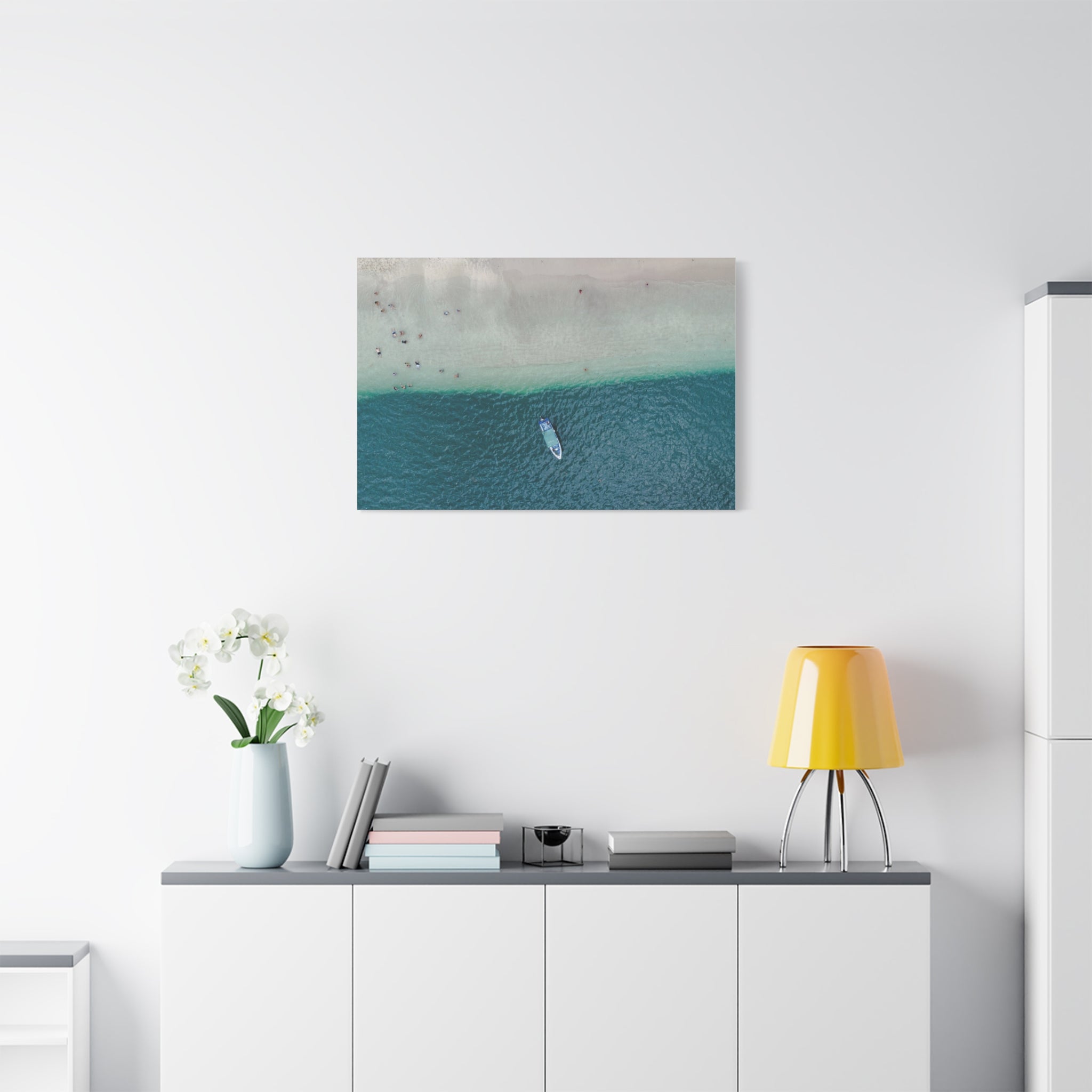 Floating in the Sea, Playa Conchal - Matte Canvas