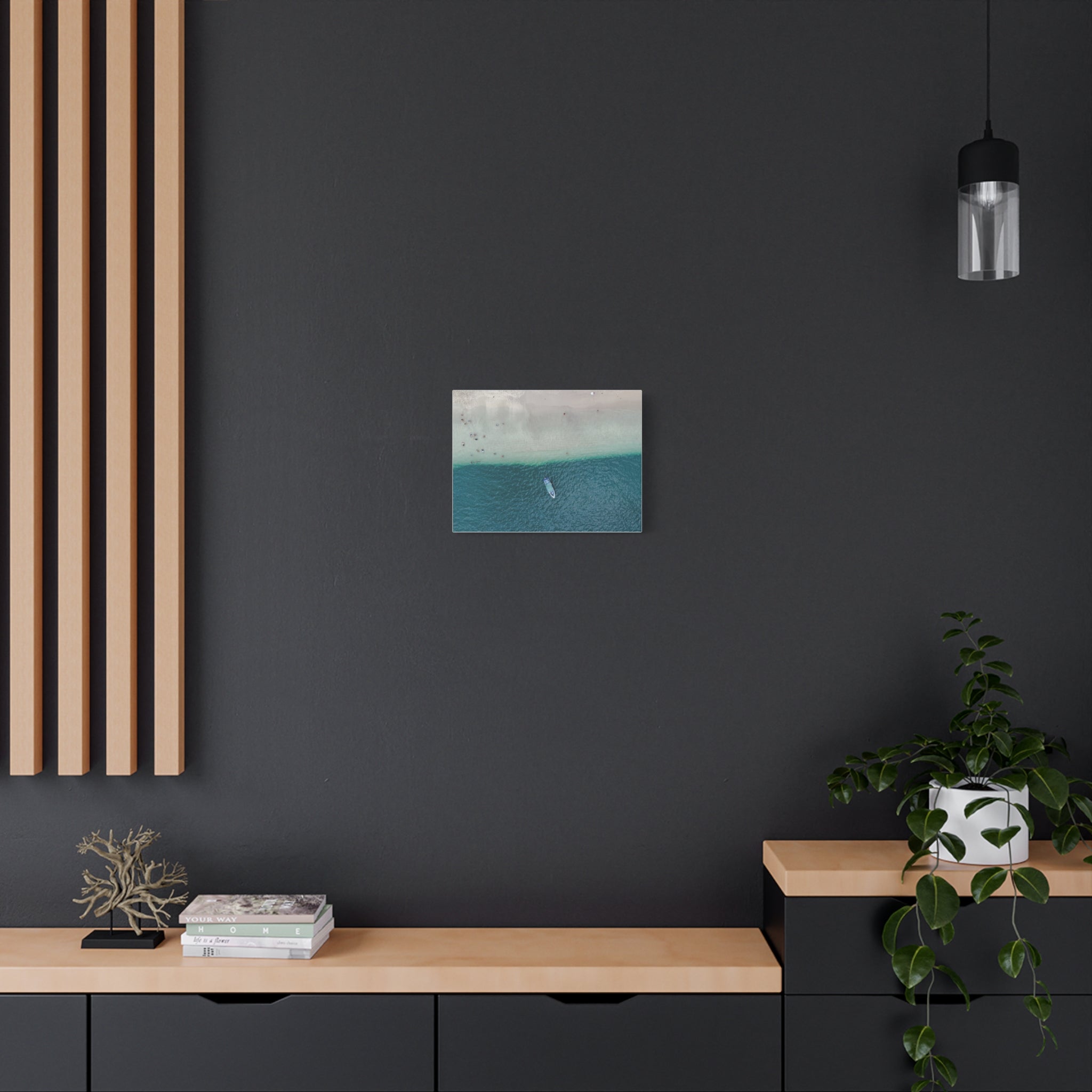 Floating in the Sea, Playa Conchal - Matte Canvas
