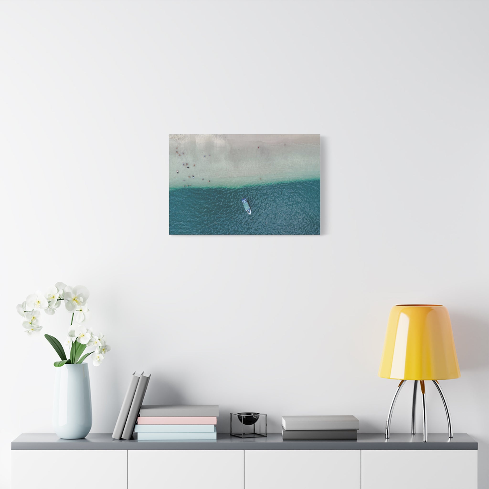 Floating in the Sea, Playa Conchal - Matte Canvas
