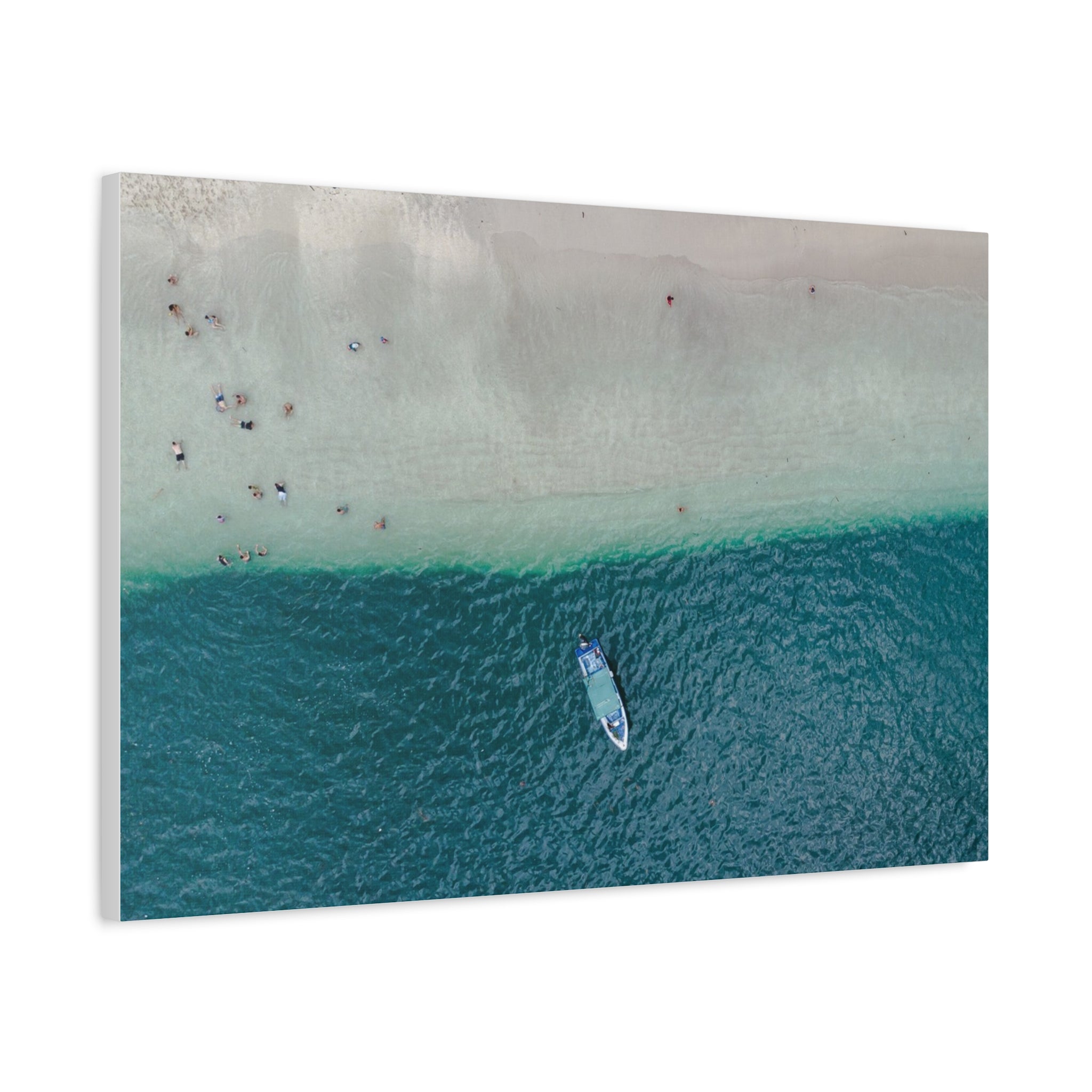 Floating in the Sea, Playa Conchal - Matte Canvas