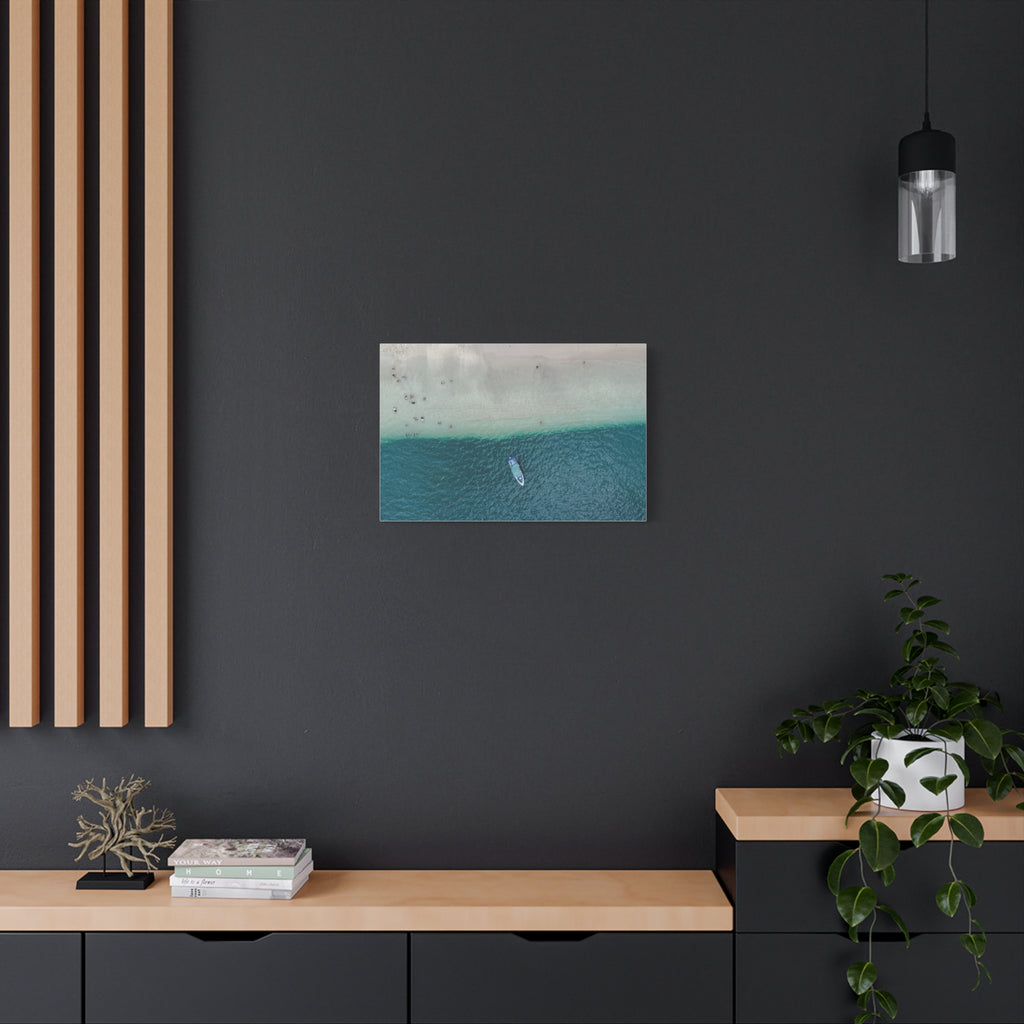 Floating in the Sea, Playa Conchal - Matte Canvas
