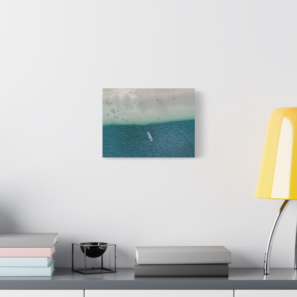 Floating in the Sea, Playa Conchal - Matte Canvas