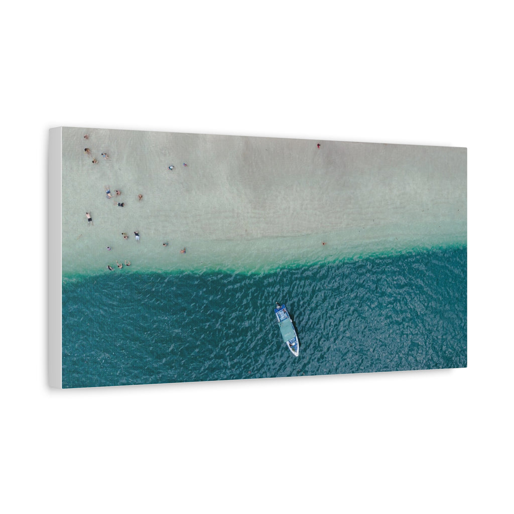 Floating in the Sea, Playa Conchal - Matte Canvas