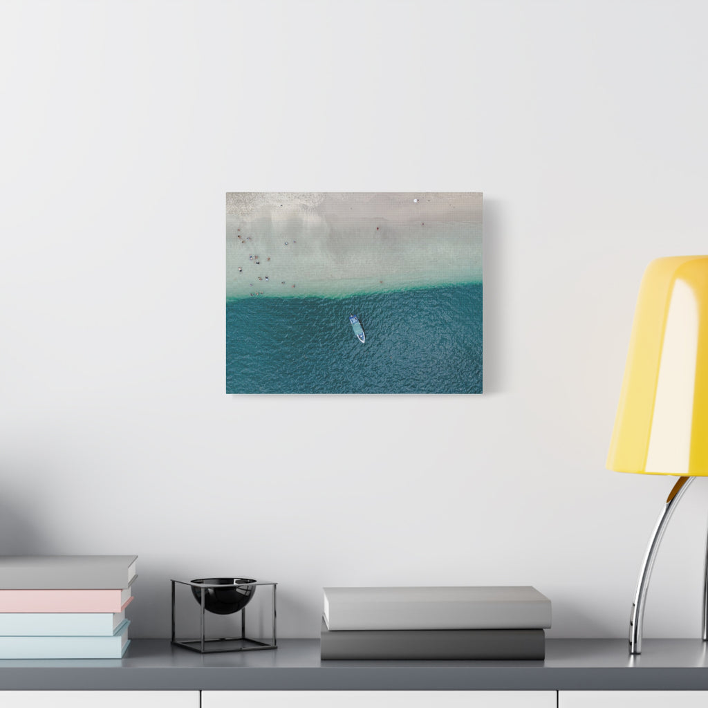 Floating in the Sea, Playa Conchal - Matte Canvas